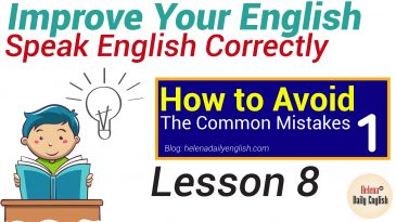 Common Mistakes in English and How to Avoid Them 1