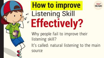 How to Improve Listening Skill Effectively
