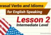 Phrasal Verbs and Idioms for English Speaking intermediate Lesson2-01