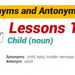 Synonyms and Antonyms Dictionary 17-01
