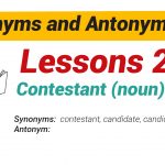 Synonyms and Antonyms Dictionary 23-01