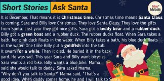 Short Stories in English: Ask Santa