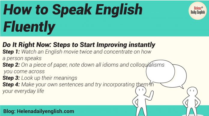 How Speak English Fluently | Speaking Tips