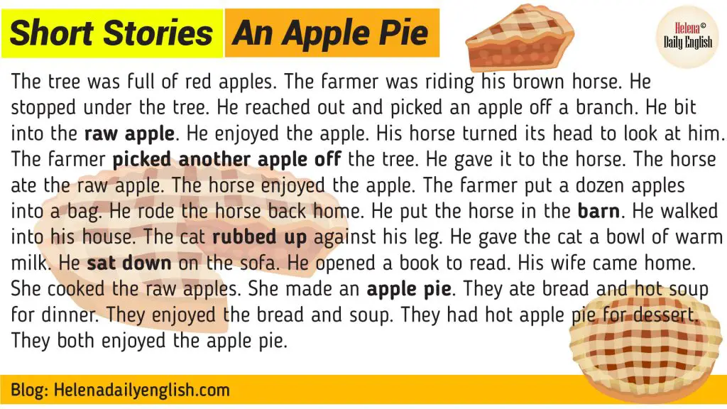 5. An Apple Pie