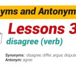 Synonyms and Antonyms Dictionary 31-01