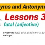 Synonyms and Antonyms Dictionary 38-01