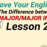 The Difference between – Lesson 22-01