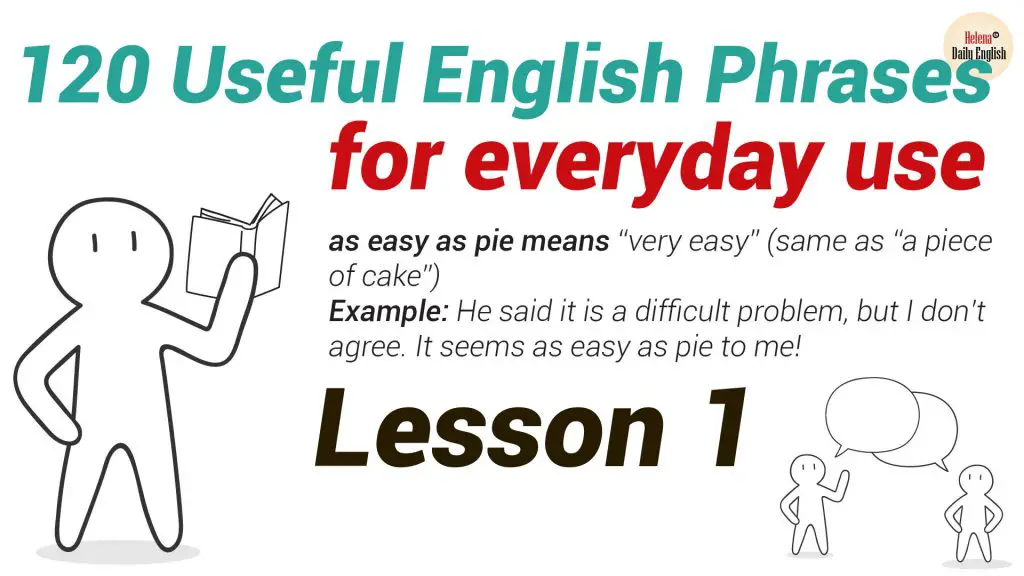 Common English Phrases - 120 Useful English Phrases for