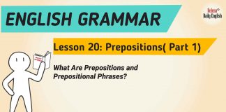 English Grammar: Lesson 20 (Part 1) – Prepositions 20.Lesson 20 part 1 – Prepositions-01