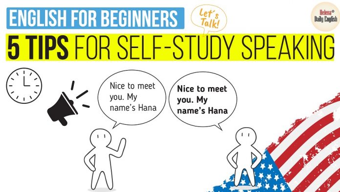 English for Beginners | 5 Tips for speaking English Naturally and Effectively (Mark’s Journey) Here are 5 simple tips used for self-study speaking English for beginner level. I think maybe you will find these tips are somehow simple and familiar but they work well for Mark
