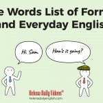 The Words List of Formal and Everyday English-01
