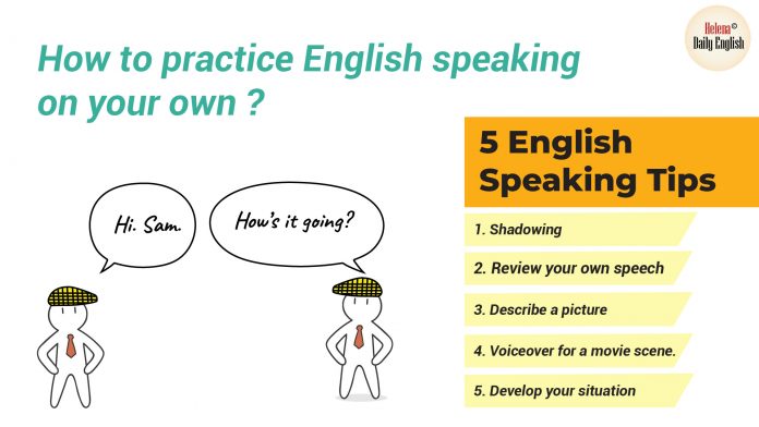 English speaking practice